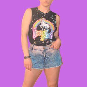 ❤️NWT❤️ Decree Distressed Acid Washed Jean Shorts